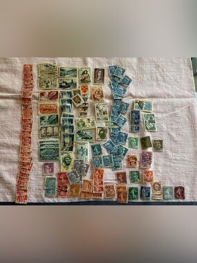 Lot #26 Vintage France & French Colonies Stamp Collection 130+ RF